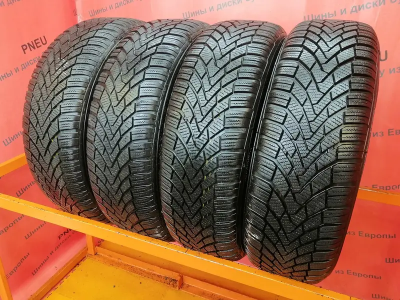 Комплект б/у шин 195/65 R15 Continental ContiWinterContact TS 850
