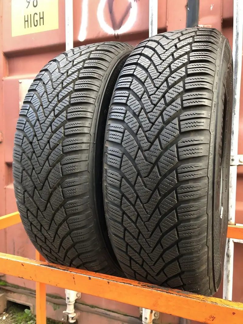 Пара б/у шин 195/65 R15 Continental ContiWinterContact TS 850
