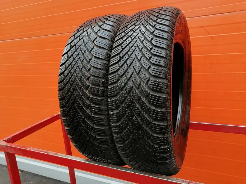 Пара б/у шин 195/65 R15 Continental ContiWinterContact TS 860
