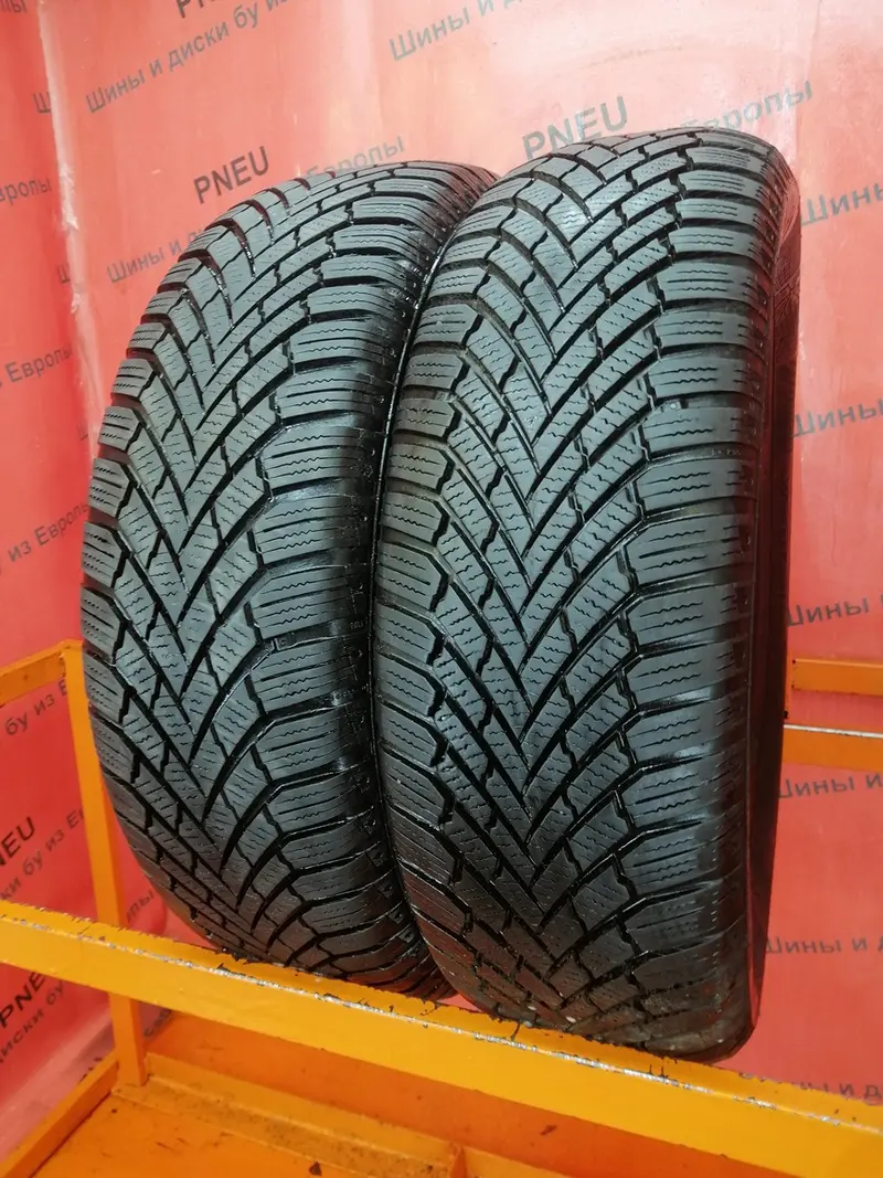 Пара б/у шин 195/65 R15 Continental ContiWinterContact TS 860