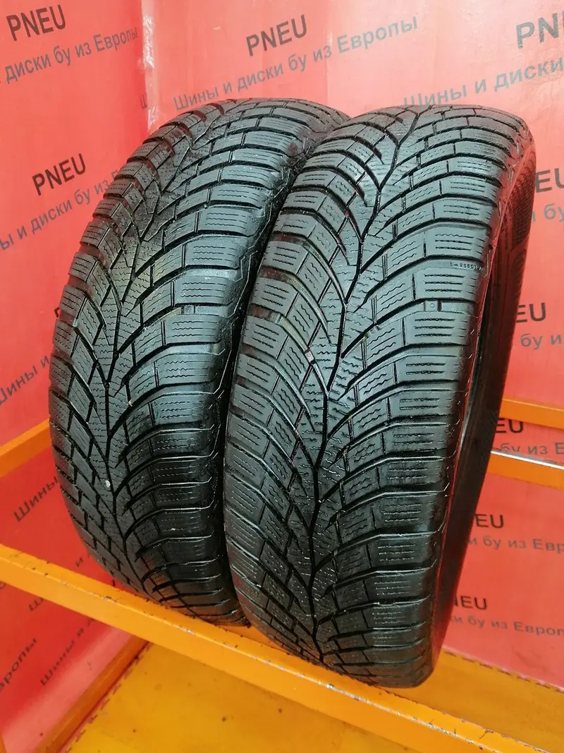 Пара б/у шин 195/65 R15 Continental ContiWinterContact TS 870
