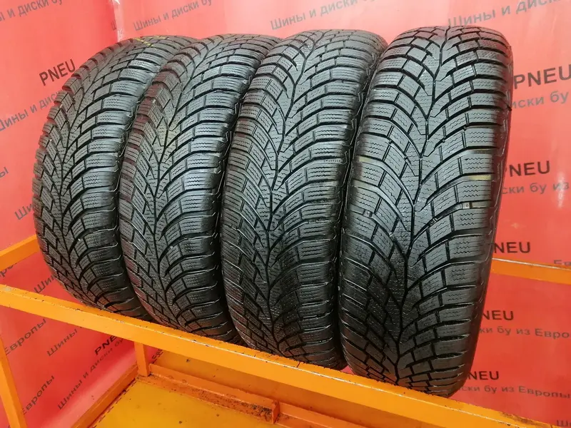 Комплект б/у шин 195/65 R15 Continental ContiWinterContact TS 870
