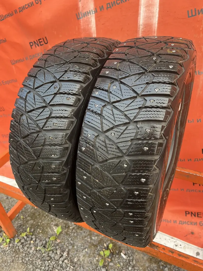 Пара б/у шин 195/65 R15 Dunlop Ice Touch