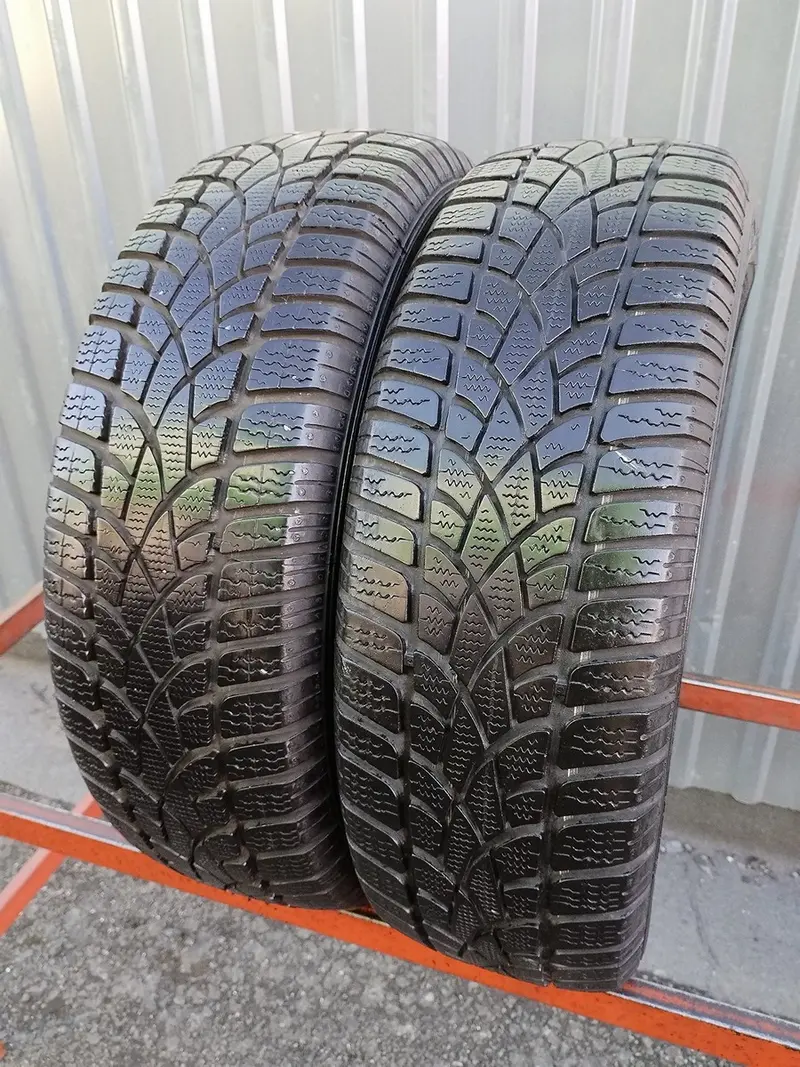 Пара б/у шин 195/65 R15 Dunlop SP Winter Sport 3D