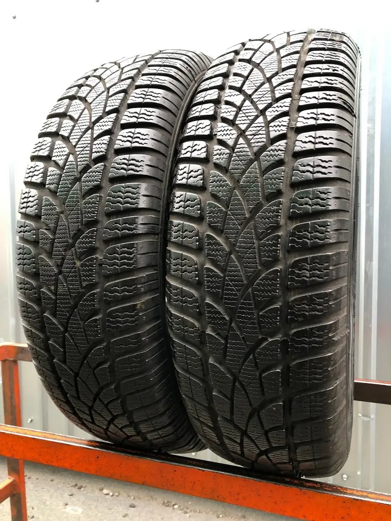 Пара б/у шин 195/65 R15 Dunlop SP Winter Sport 3D, фото 1