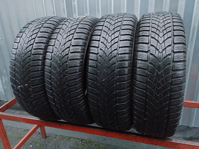 Комплект б/у шин 195/65 R15 Dunlop SP Winter Sport 4D, фото 1