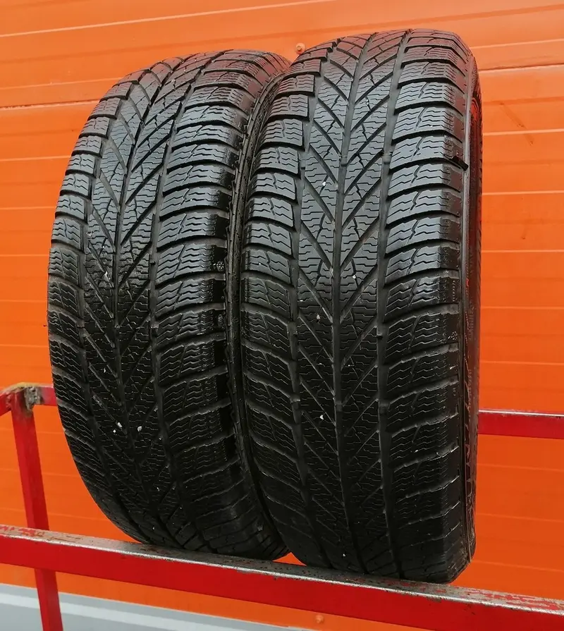 Пара б/у шин 195/65 R15 Gislaved Euro Frost 5