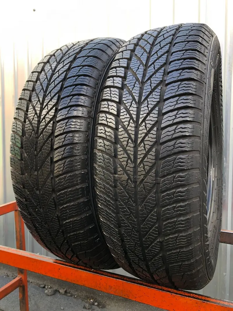 Пара б/у шин 195/65 R15 Gislaved Euro Frost 5