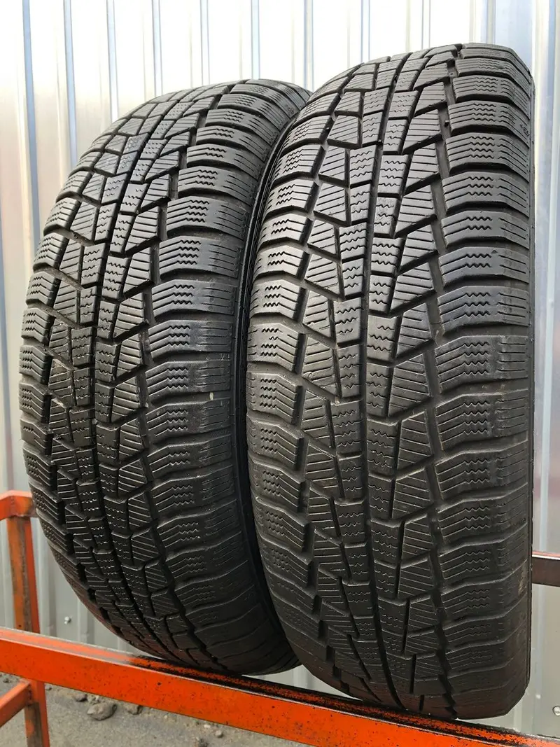 Пара б/у шин 195/65 R15 Gislaved Euro Frost 6