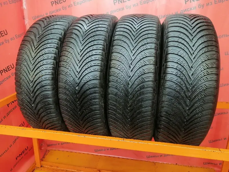 Комплект б/у шин 195/65 R15 Michelin Alpin 5