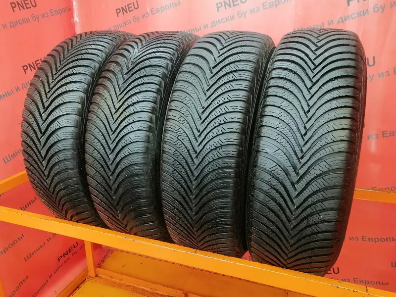 Комплект б/у шин 195/65 R15 Michelin Alpin 5