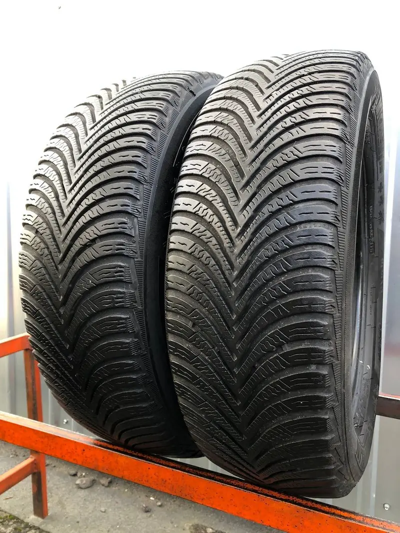 Пара б/у шин 195/65 R15 Michelin Alpin 5