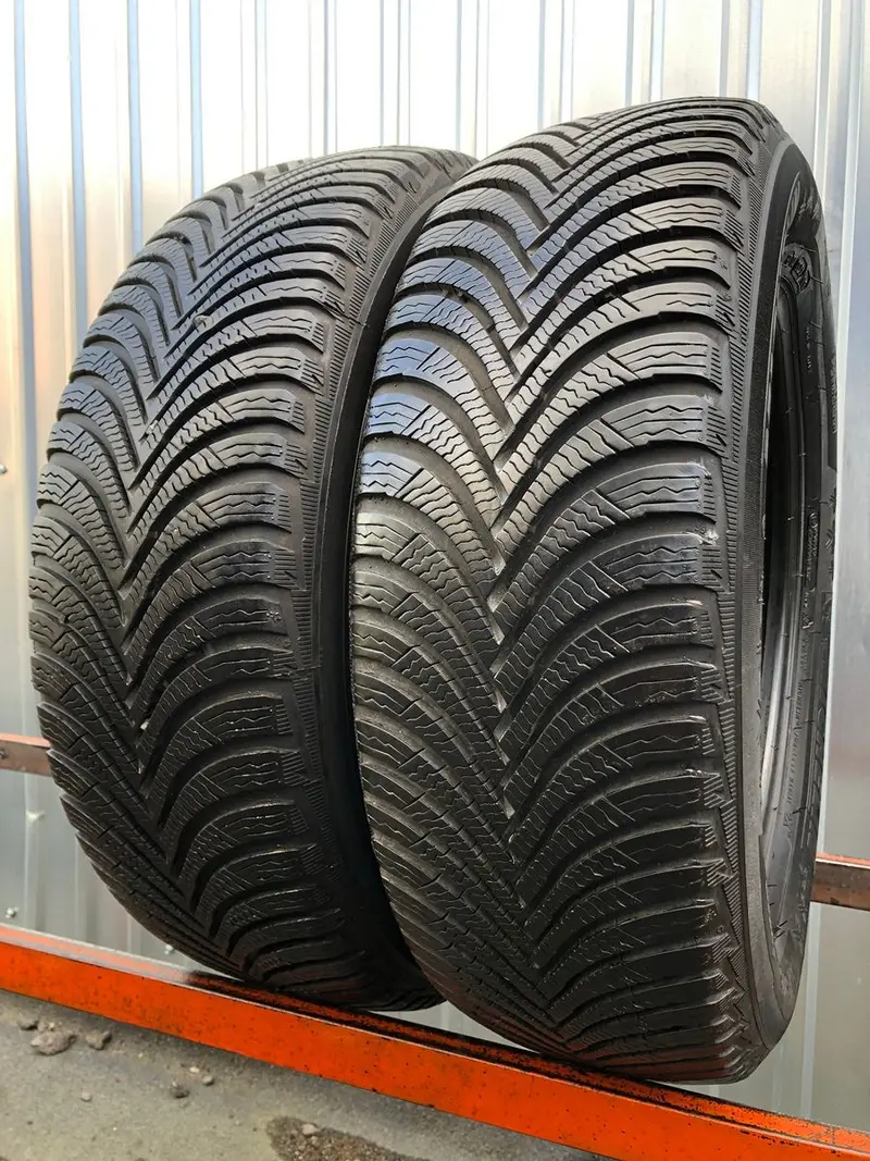 Пара б/у шин 195/65 R15 Michelin Alpin 5