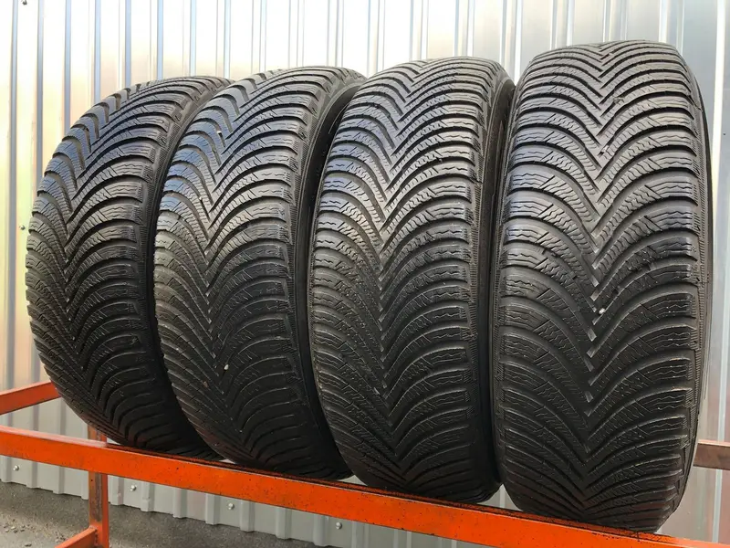 Комплект б/у шин 195/65 R15 Michelin Alpin 5, фото 1