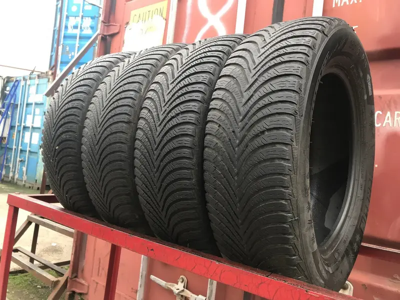 Комплект б/у шин 195/65 R15 Michelin Alpin 5, фото 1