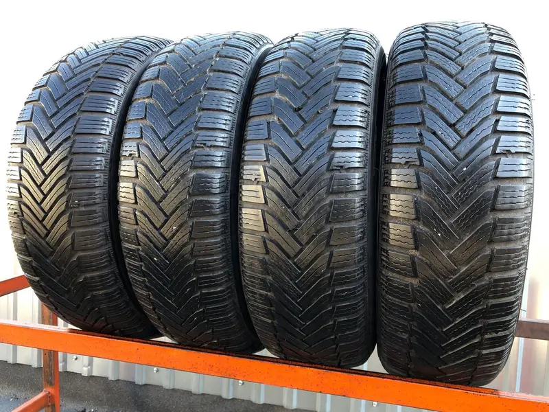 Комплект б/у шин 195/65 R15 Michelin Alpin 6