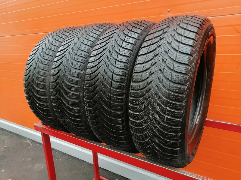 Комплект б/у шин 195/65 R15 Michelin Alpin A4