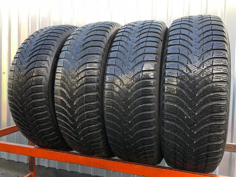 Комплект б/у шин 195/65 R15 Michelin Alpin A4