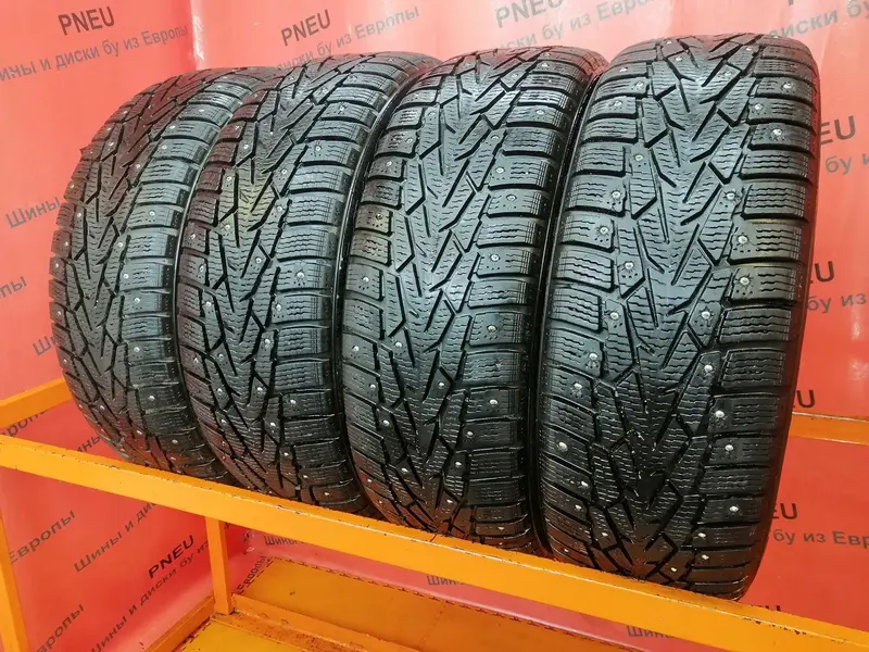 Комплект б/у шин 195/65 R15 Nokian Hakkapeliitta 7