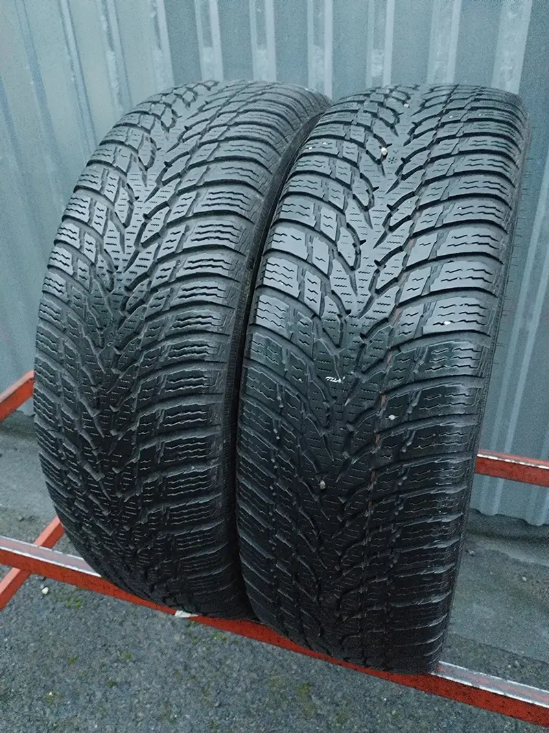 Пара б/у шин 195/65 R15 Nokian WR Snowproof
