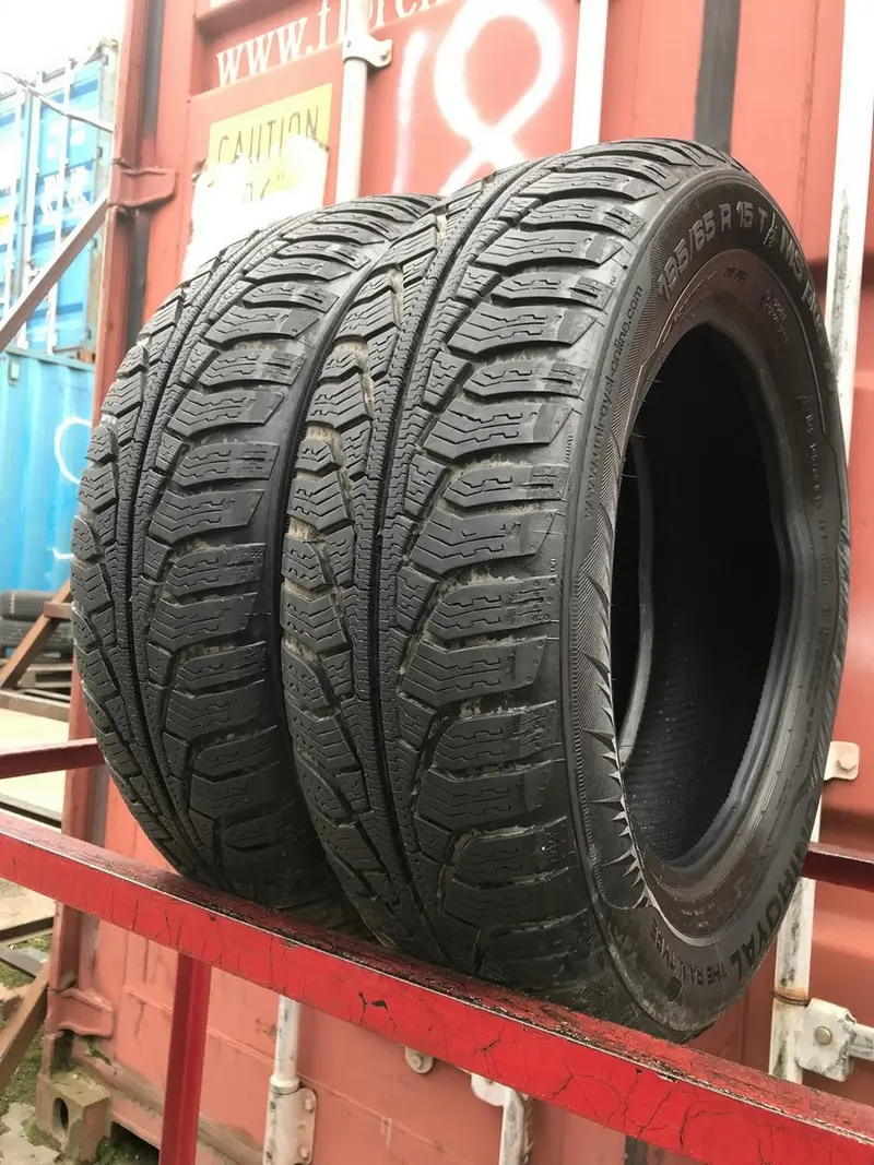 Пара б/у шин 195/65 R15 Uniroyal MS Plus 77, фото 1