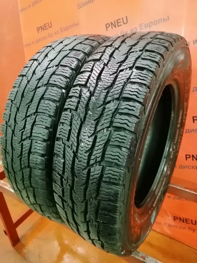 Пара б/у шин 195/75 R16C Nokian WR C3, фото 1