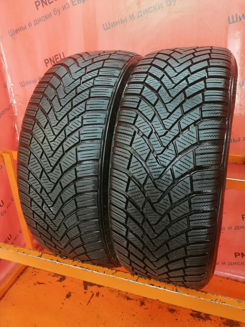Пара б/у шин 205/45 R16 Continental ContiWinterContact TS 850