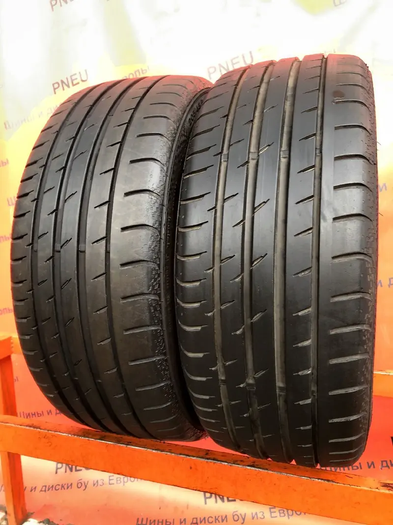 Пара б/у шин 205/45 R17 Continental ContiSportContact 3