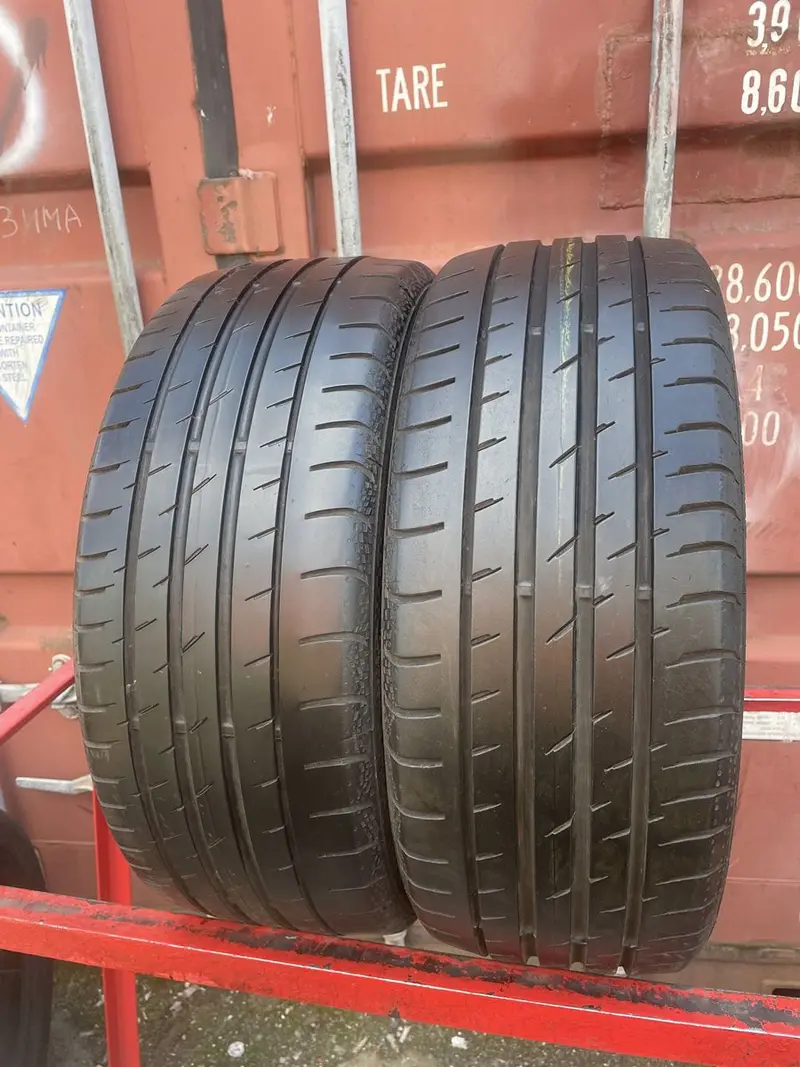 Пара б/у шин 205/45 R17 Continental ContiSportContact 3