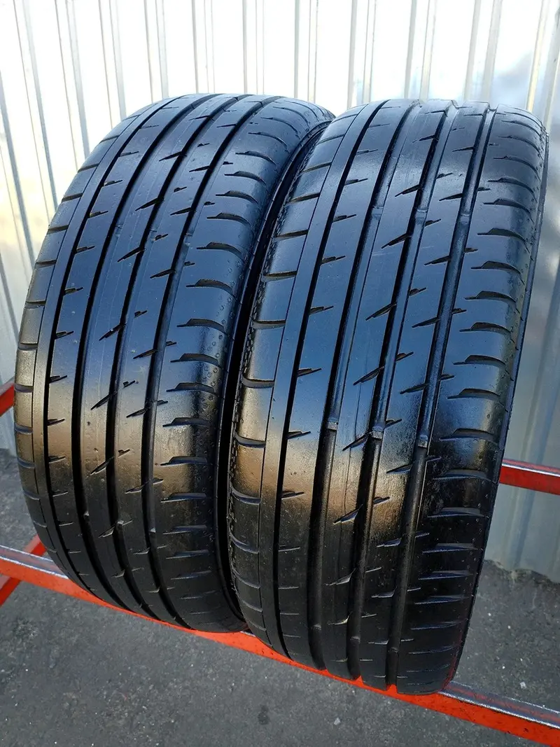 Пара б/у шин 205/45 R17 Continental ContiSportContact 3 RunFlat