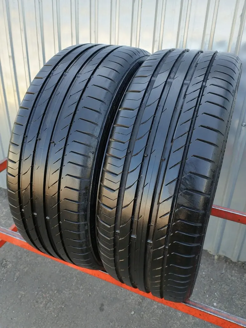 Пара б/у шин 205/45 R17 Continental ContiSportContact 5