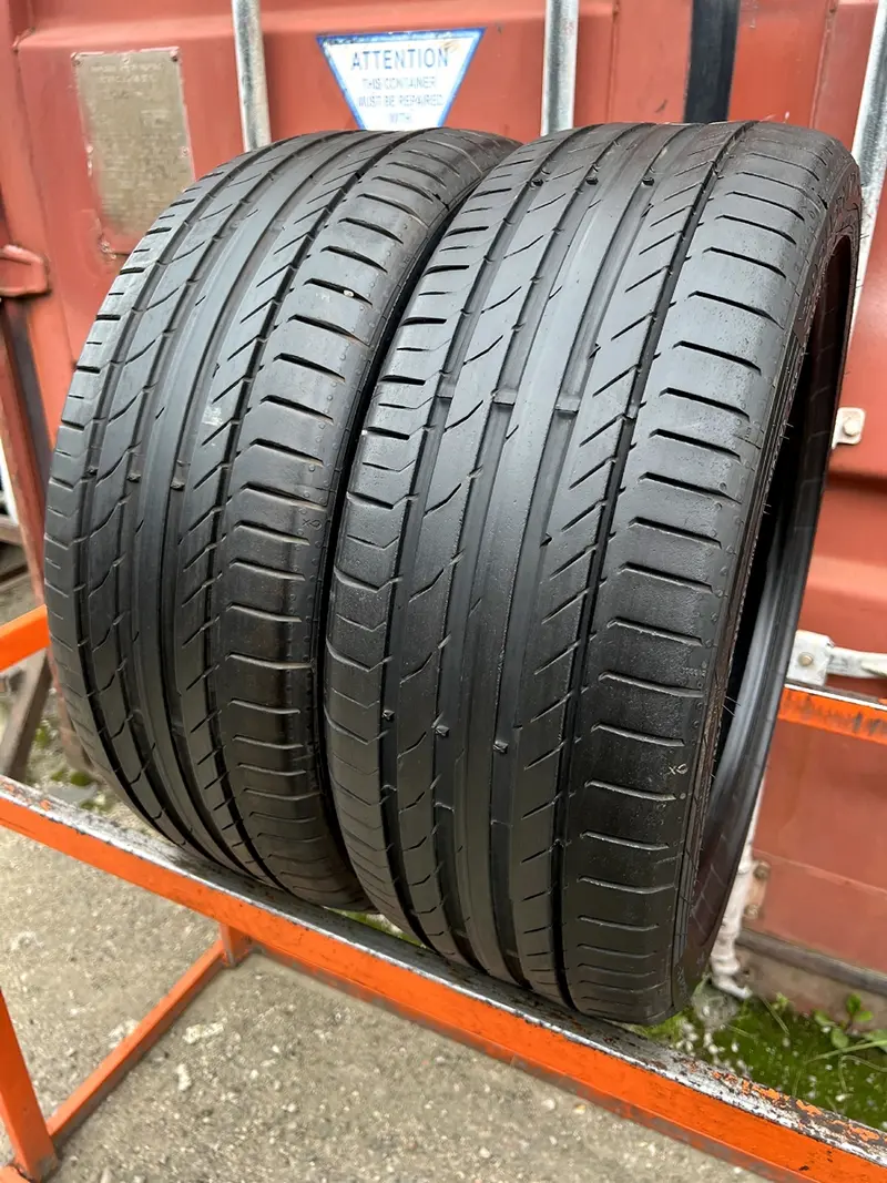 Пара б/у шин 205/45 R17 Continental ContiSportContact 5