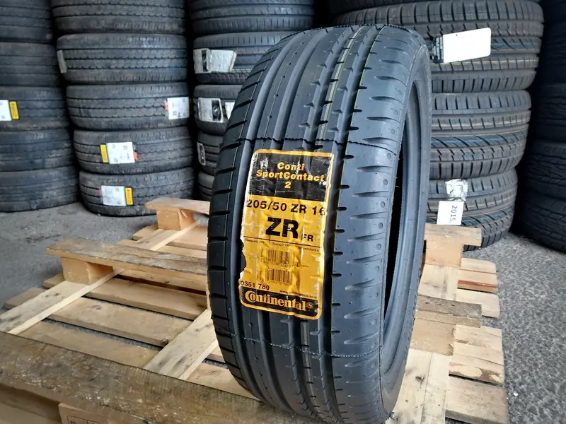 Новая шина 205/50 R16 Continental ContiSportContact 2, фото 1