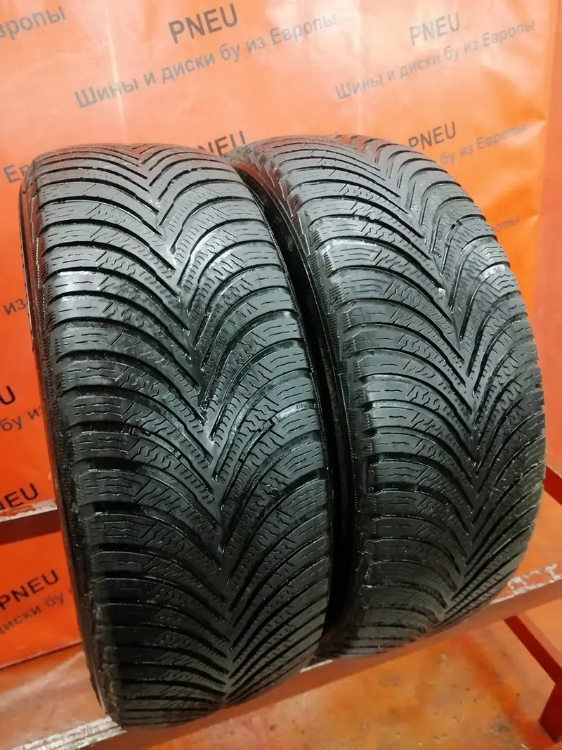 Пара б/у шин 205/50 R16 Michelin Alpin 5