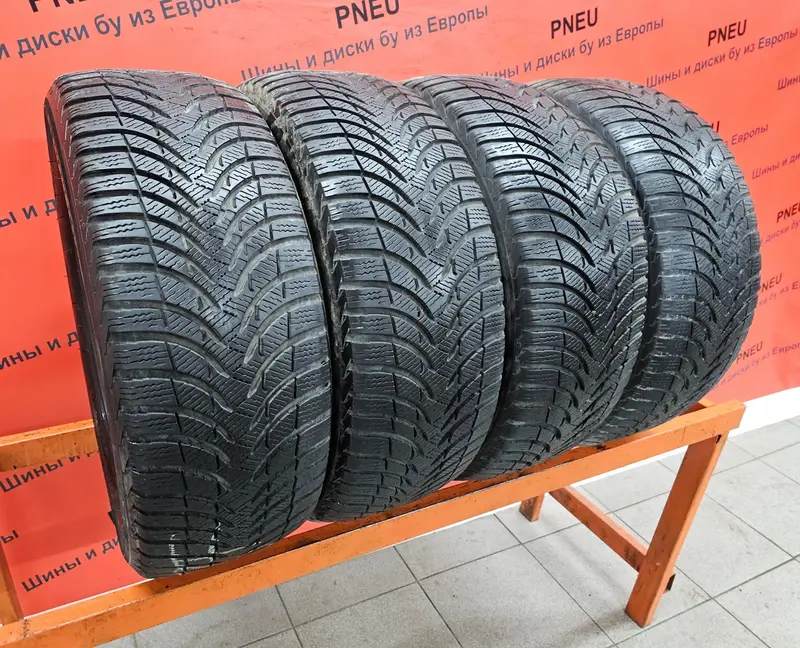 Комплект б/у шин 205/50 R16 Michelin Alpin A4