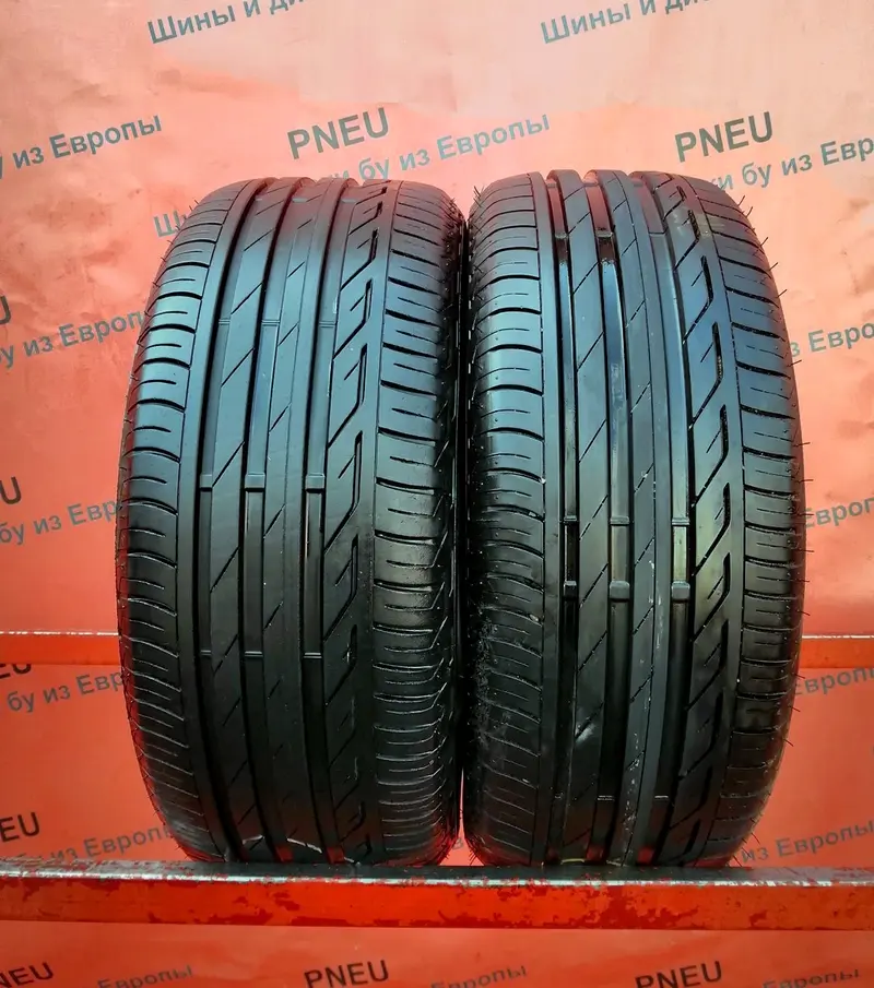 Пара б/у шин 205/50 R17 Bridgestone Turanza T001