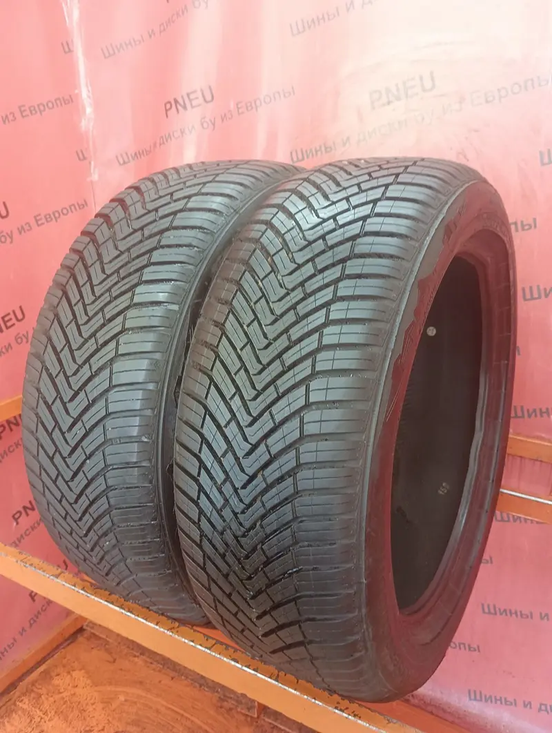 Пара б/у шин 205/50 R17 Continental AllSeasonContact