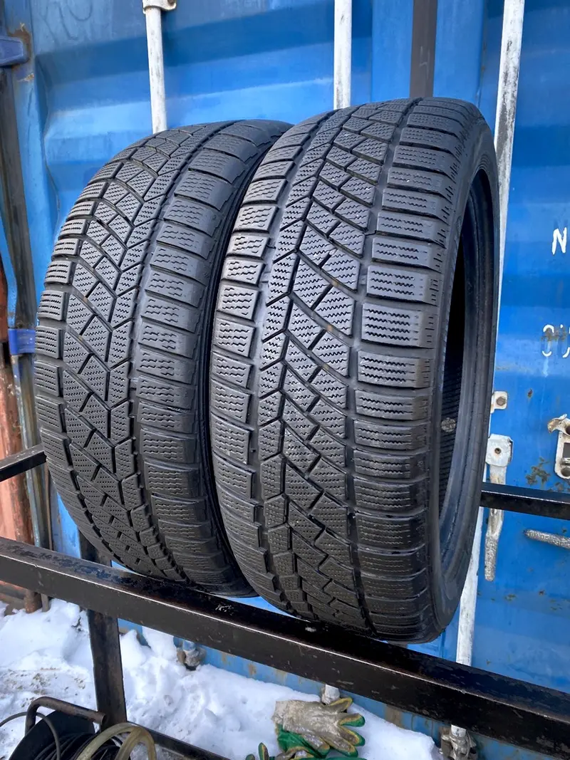 Пара б/у шин 205/50 R17 Continental ContiWinterContact TS 830 P SSR