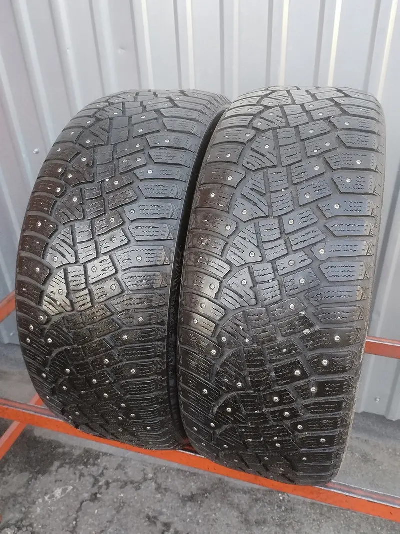 Пара б/у шин 205/50 R17 Continental IceContact 2