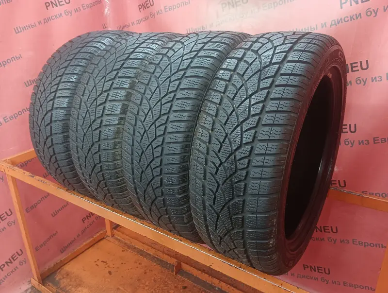 Комплект б/у шин 205/50 R17 Dunlop SP Winter Sport 3D