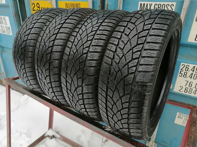 Комплект б/у шин 205/50 R17 Dunlop SP Winter Sport 3D