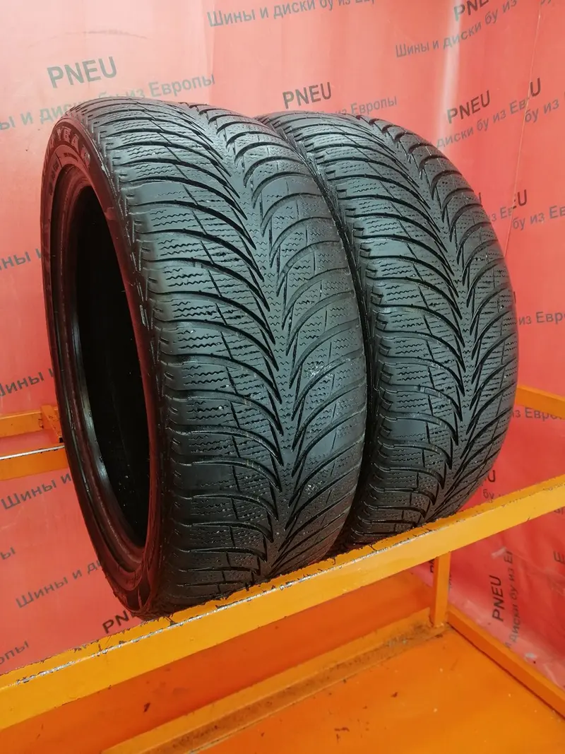 Пара б/у шин 205/50 R17 Goodyear Ultra Grip Ice Plus