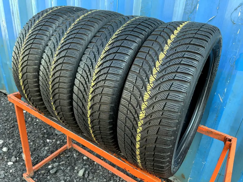 Комплект б/у шин 205/50 R17 Michelin Alpin A4, фото 1