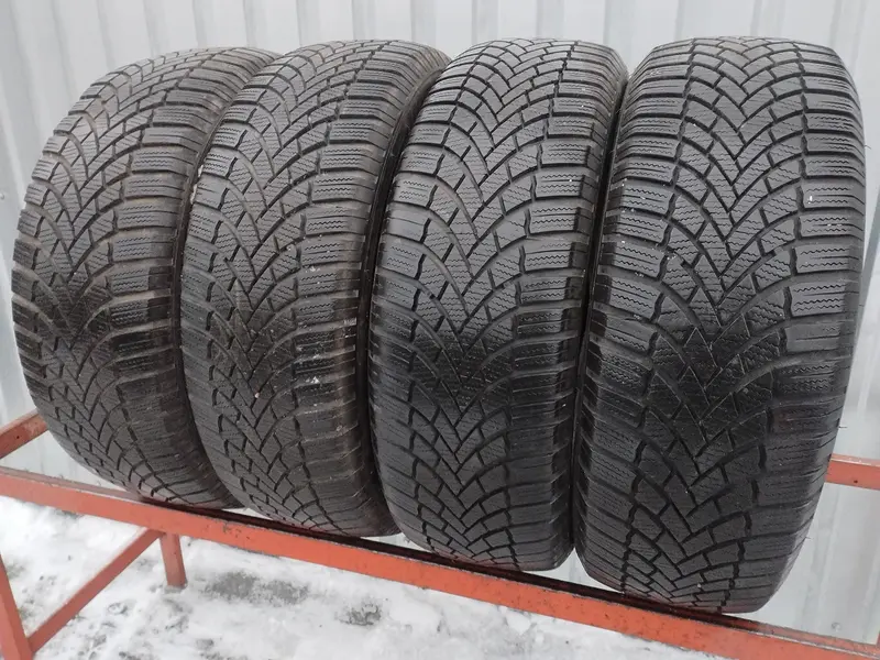 Комплект б/у шин 205/55 R16 Bridgestone Blizzak LM-005