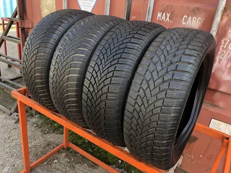 Комплект б/у шин 205/55 R16 Bridgestone Blizzak LM-005, фото 1