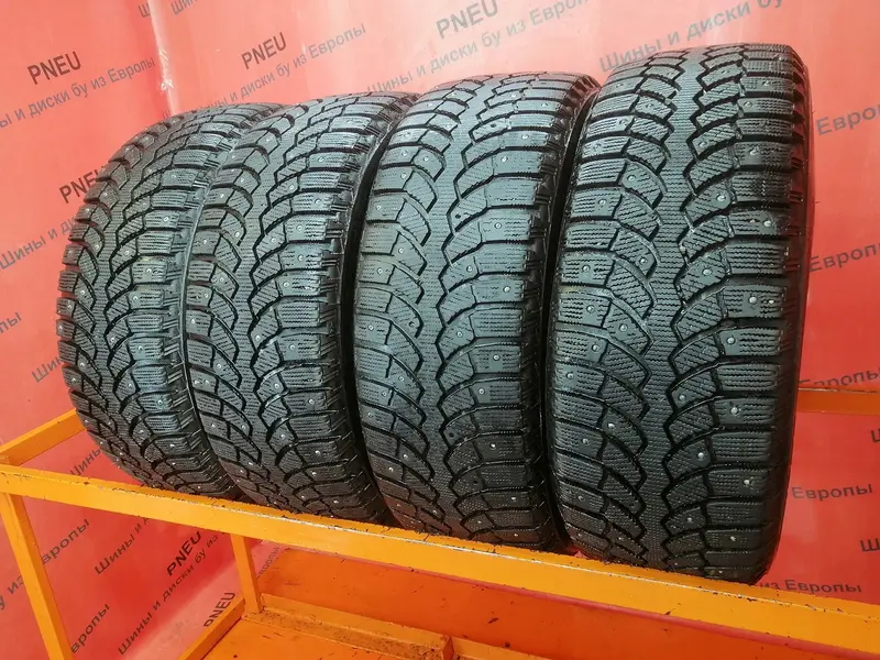 Комплект б/у шин 205/55 R16 Bridgestone Blizzak Spike-01
