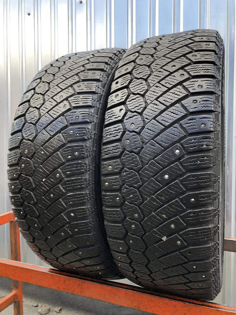Пара б/у шин 205/55 R16 Continental ContiIceContact