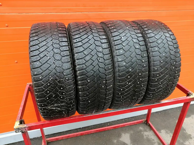 Комплект б/у шин 205/55 R16 Continental ContiIceContact, фото 1