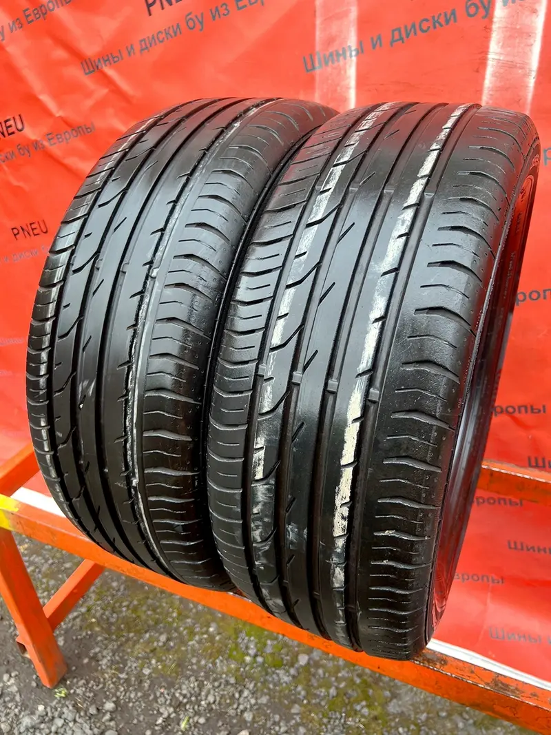 Пара б/у шин 205/55 R16 Continental ContiPremiumContact 2