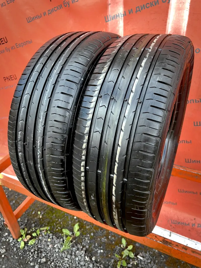 Пара б/у шин 205/55 R16 Continental ContiPremiumContact 5